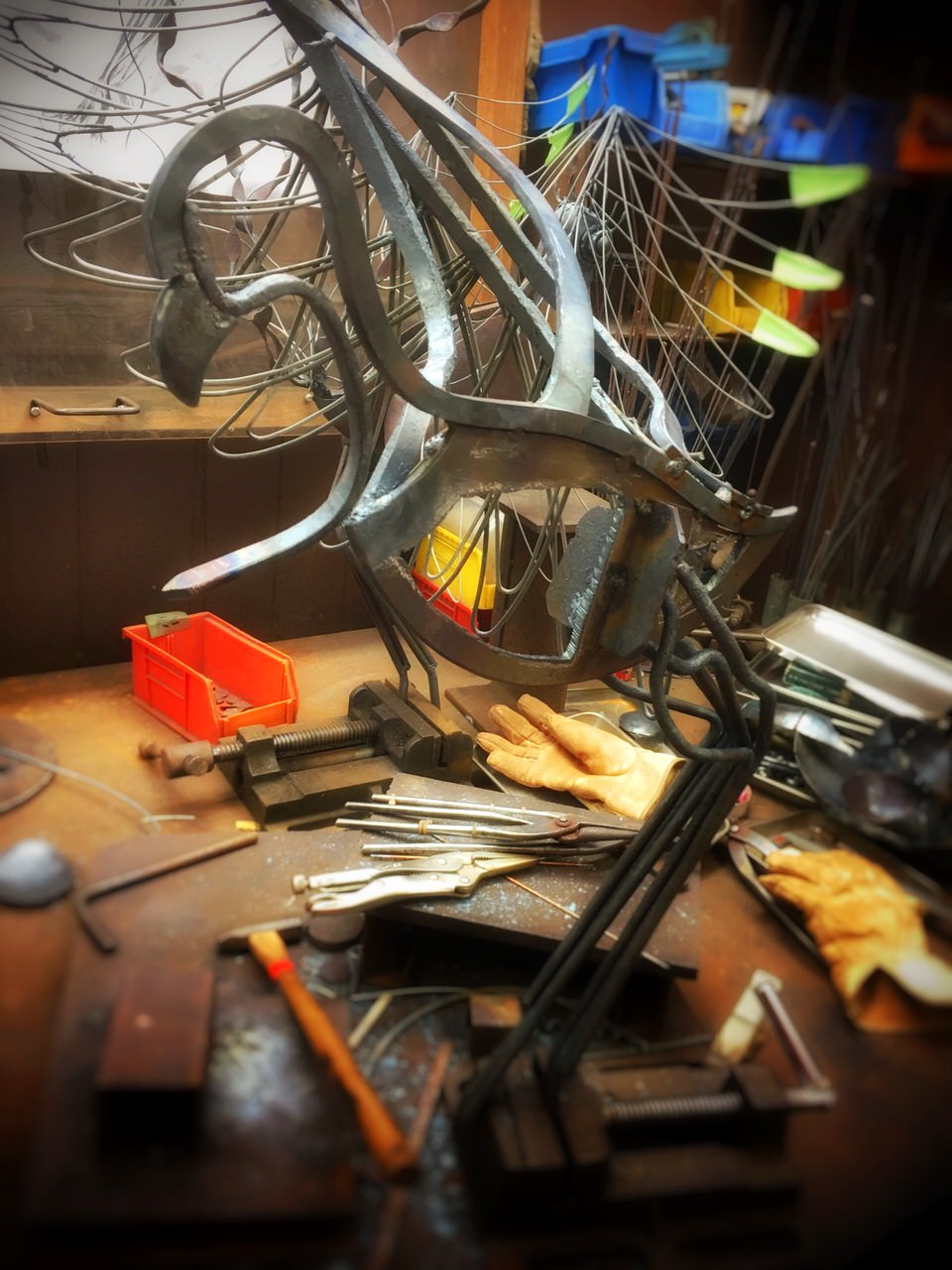鳳凰を作っておりまして。その４