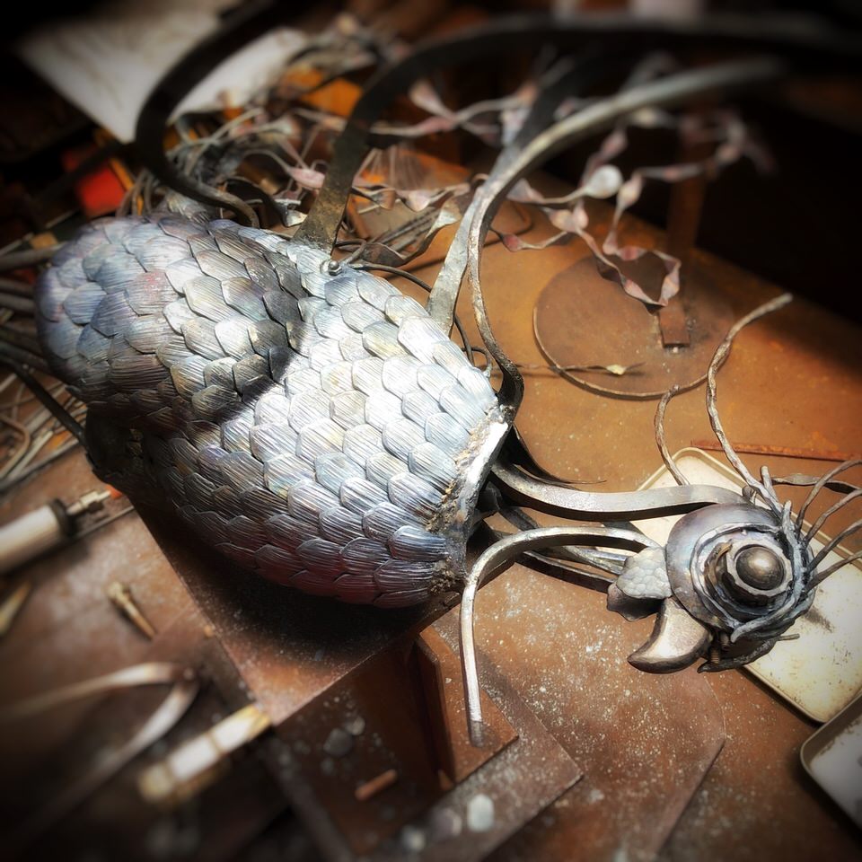 鳳凰を作っておりまして。その７