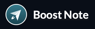 Boost Note を退会する